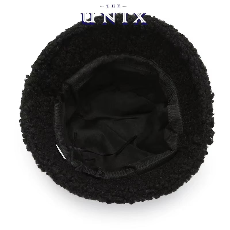 Fashion Women Warm Bucket Hats Lady Autumn Winter Outdoor Panama Fisherman Cap Hat for Women